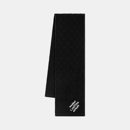 Bonnet et Écharpe Écharpe Damier Snug Noir