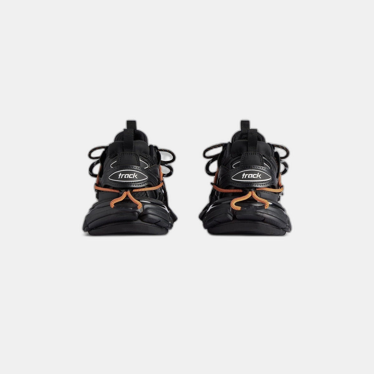 SNEAKER TRACK TRAIL LACES POUR HOMME EN NOIR/ORANGE