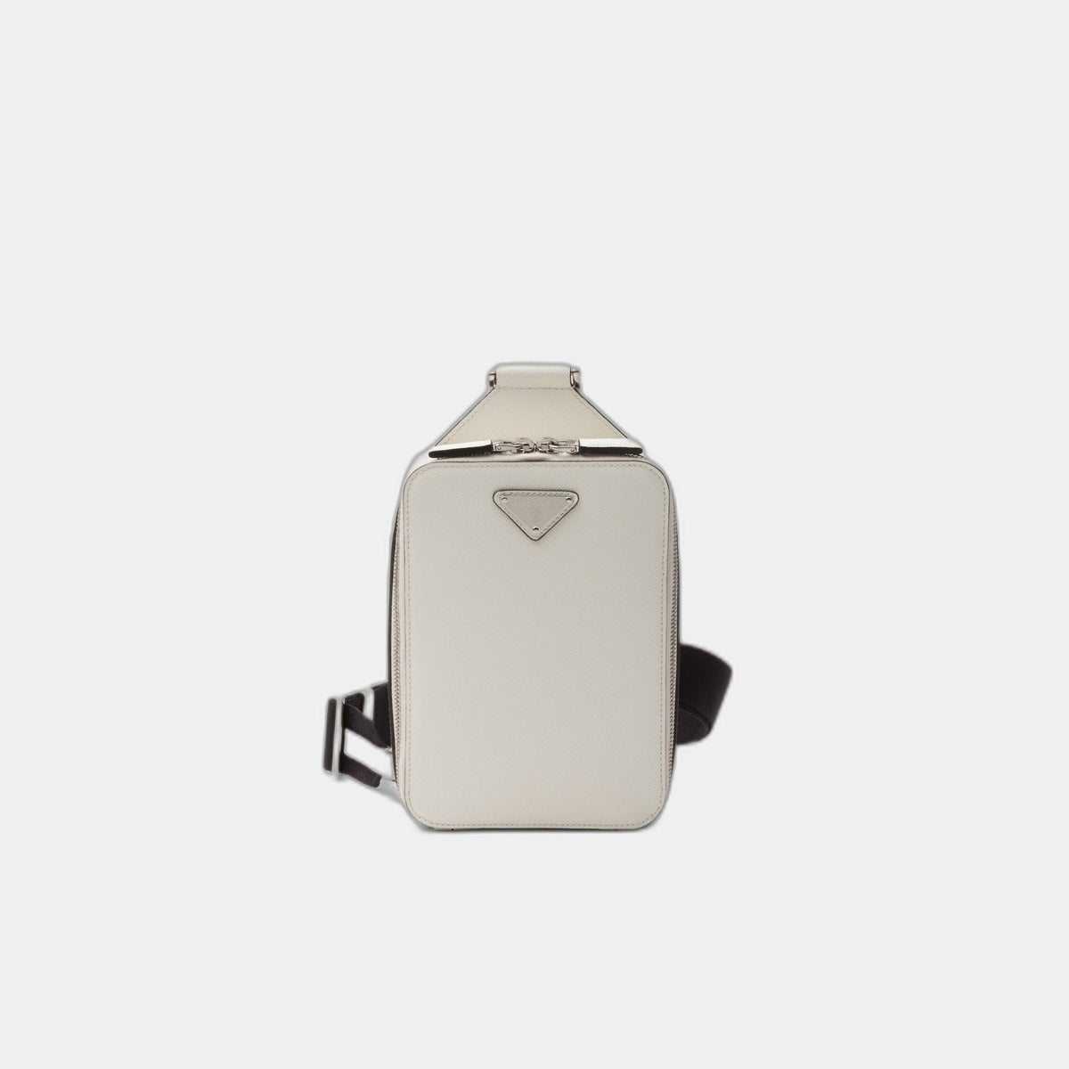Sac Prada Brique en cuir Saffiano - #1