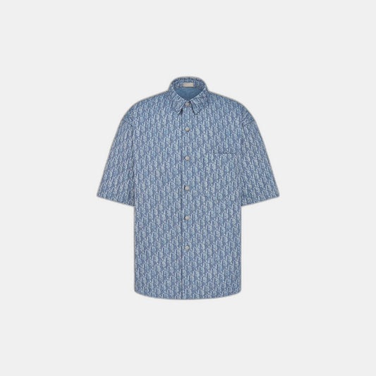Chemise à manches courtes Dior Oblique - Dior T (2)