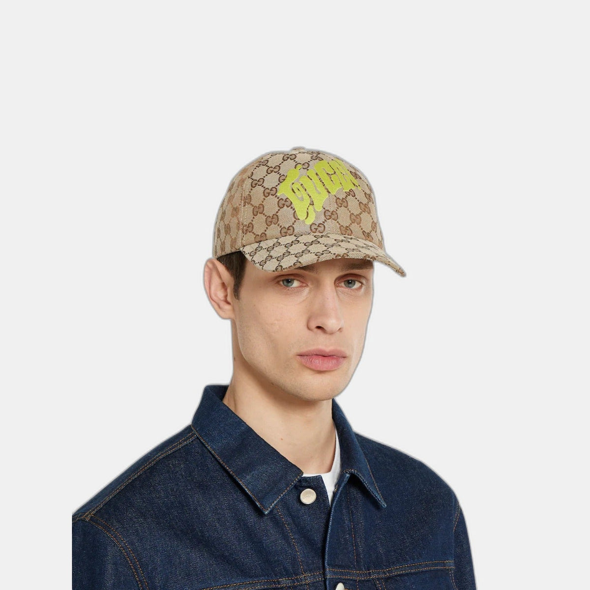 Casquette de baseball en toile GG avec imprimé