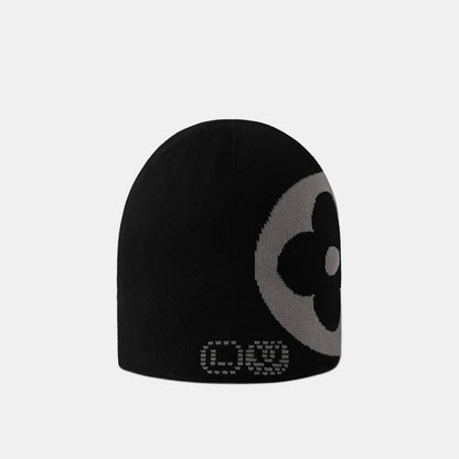 Bonnet et Écharpe LV Fit Monogram Noir