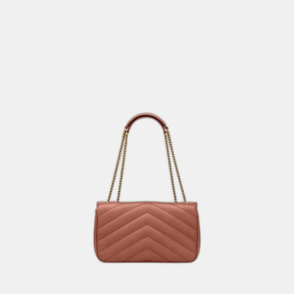 LOULOU MEDIUM EN CUIR MATELASSÉ - YSL