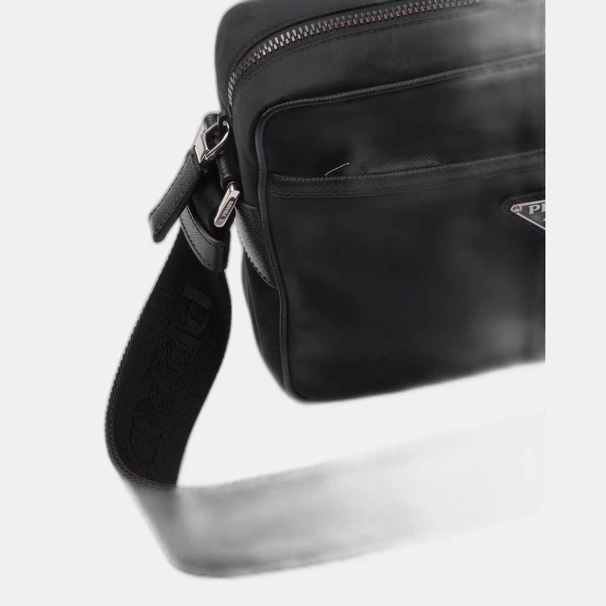 Sac porté épaule en Re-Nylon et Saffiano - #1