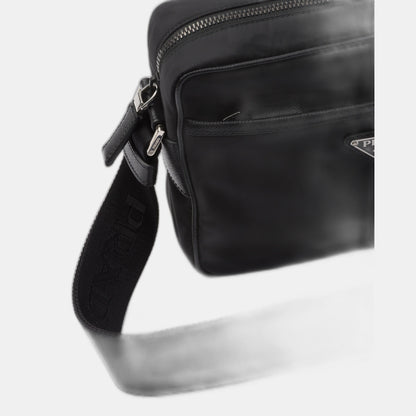 Sac porté épaule en Re-Nylon et Saffiano - #1