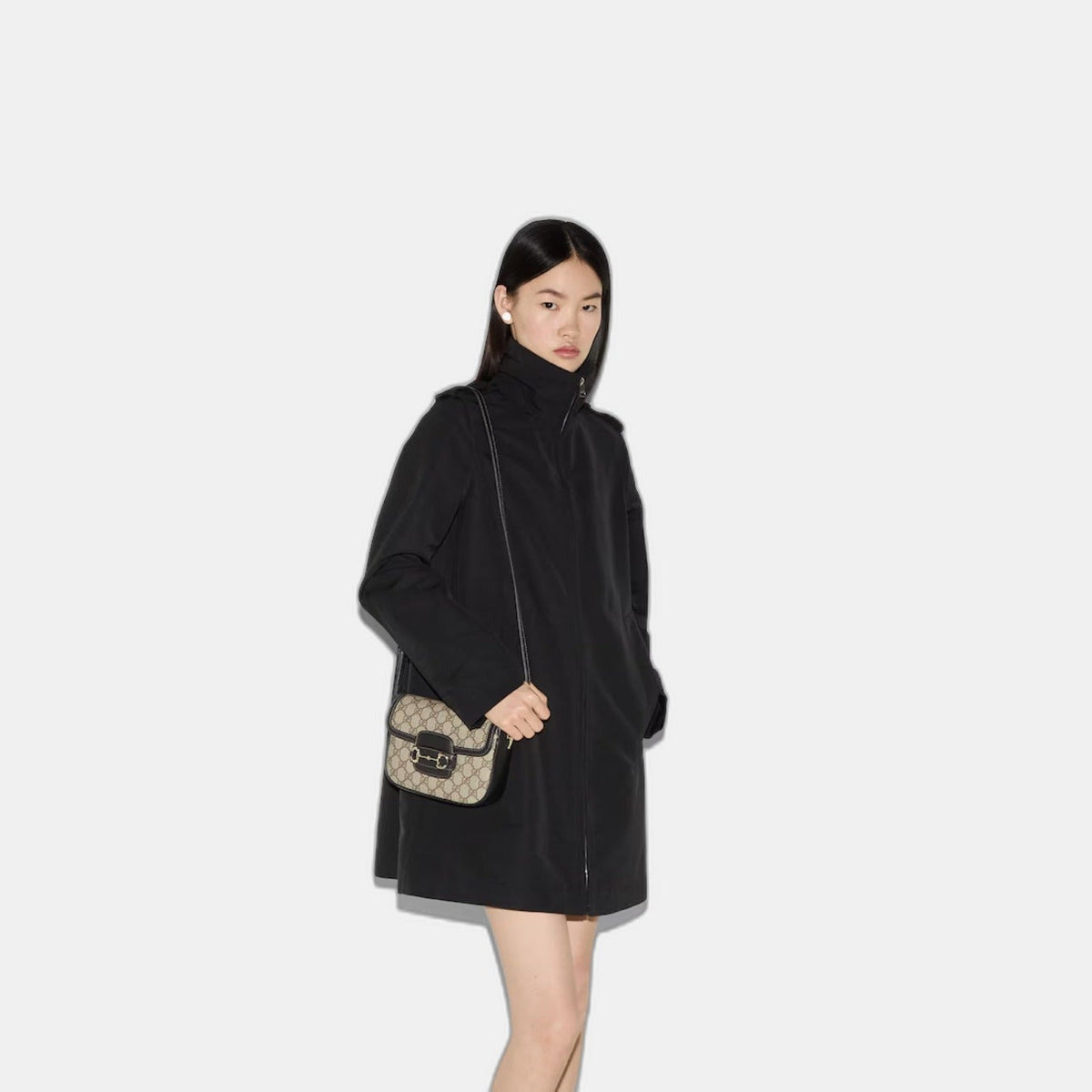 Sac à épaule Gucci Horsebit 1955 Soft petit format - #4