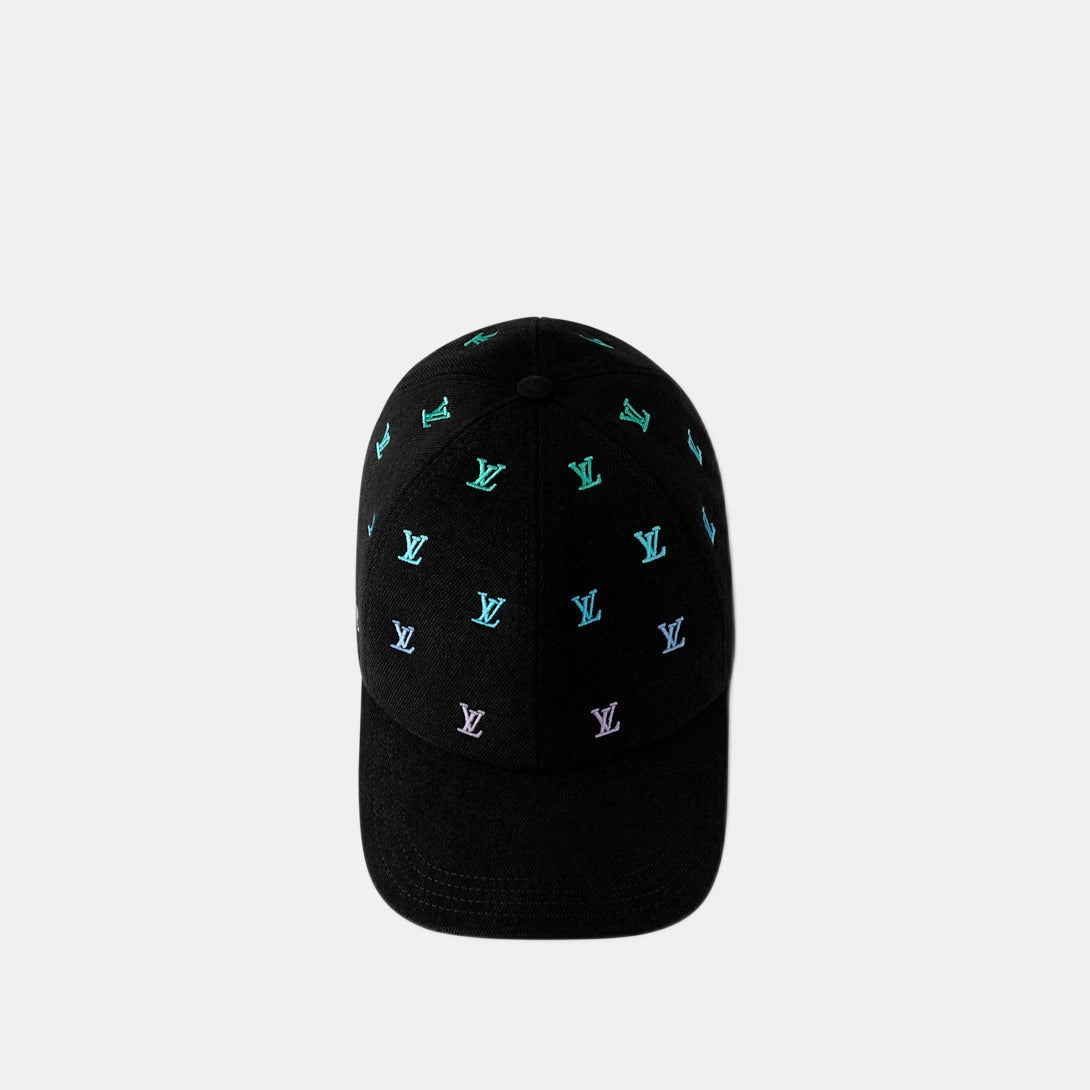 Casquette LV Blason Shading Denim