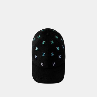 Casquette LV Blason Shading Denim