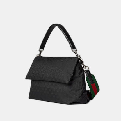 Sac à bandoulière en toile GG grand format - #1