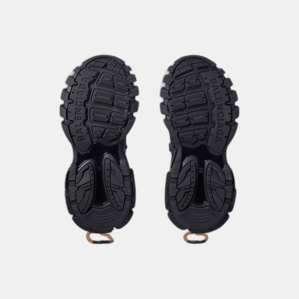 SNEAKER TRACK TRAIL LACES POUR HOMME EN NOIR/ORANGE