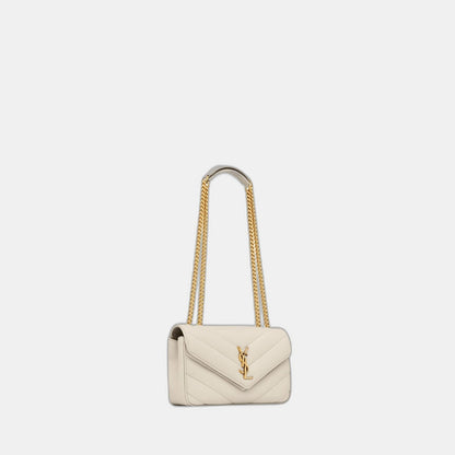 LOULOU SMALL EN CUIR MATELASSÉ - YSL (2)