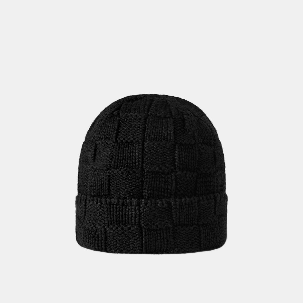 Bonnet et Écharpe Écharpe Damier Snug Noir