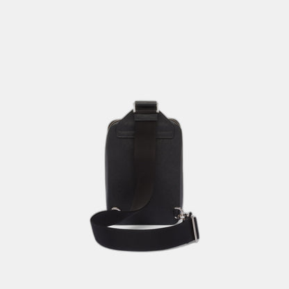 Sac Prada Brique en cuir Saffiano - #3