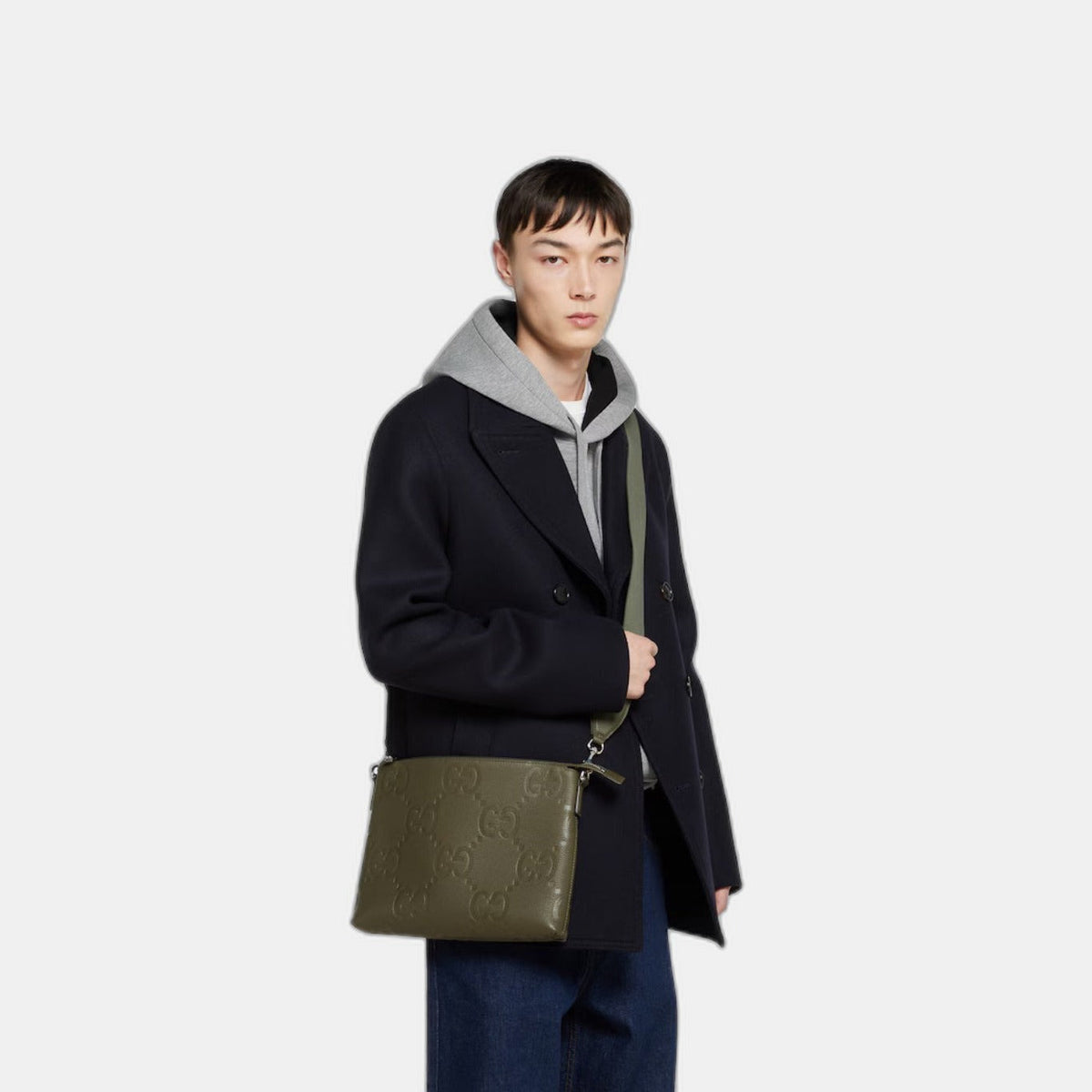Sac à bandoulière GG jumbo moyen format - #1