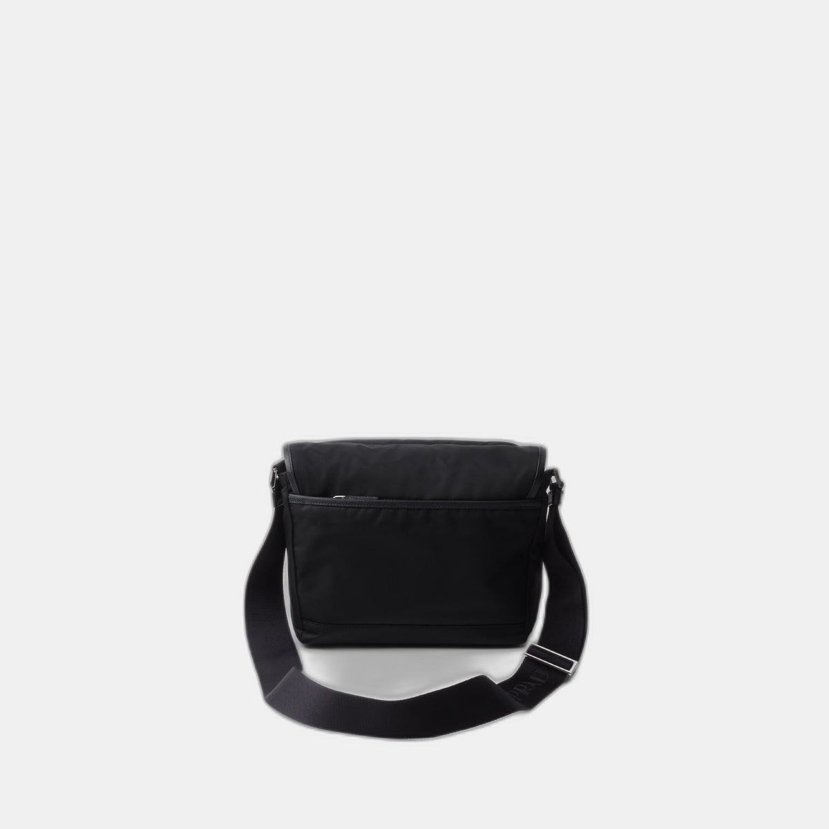 Sac porté épaule en Re-Nylon et cuir Saffiano - #4