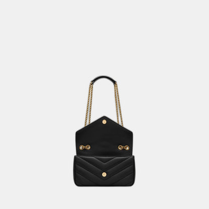 LOULOU SMALL EN CUIR MATELASSÉ - YSL (3)