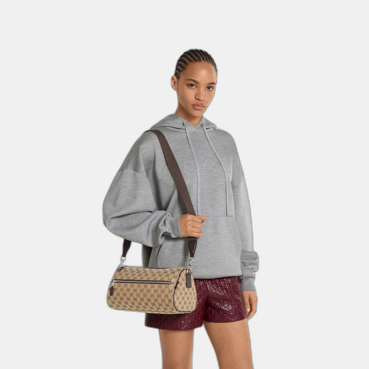 Sac cylindrique en toile GG petit format - #2