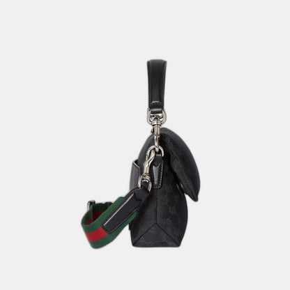 Sac à bandoulière en toile GG petit format - #1