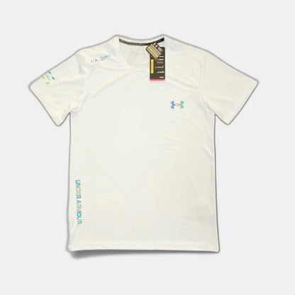 Ensemble short/t-shirt Under Fluo Blanc