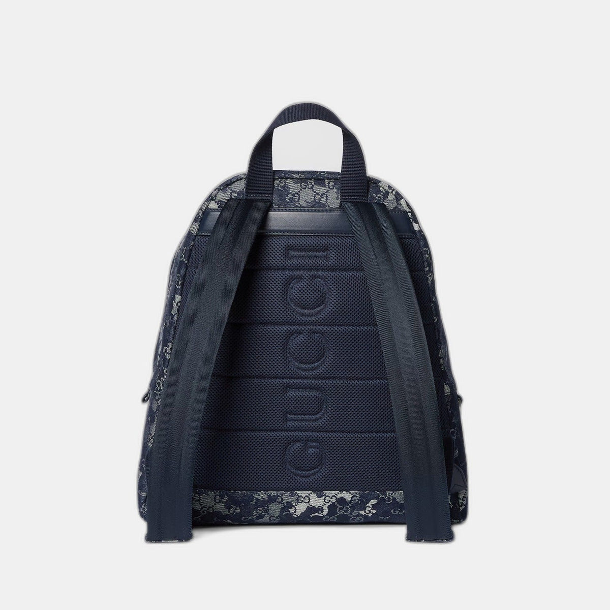 Sac à dos en denim GG grand format