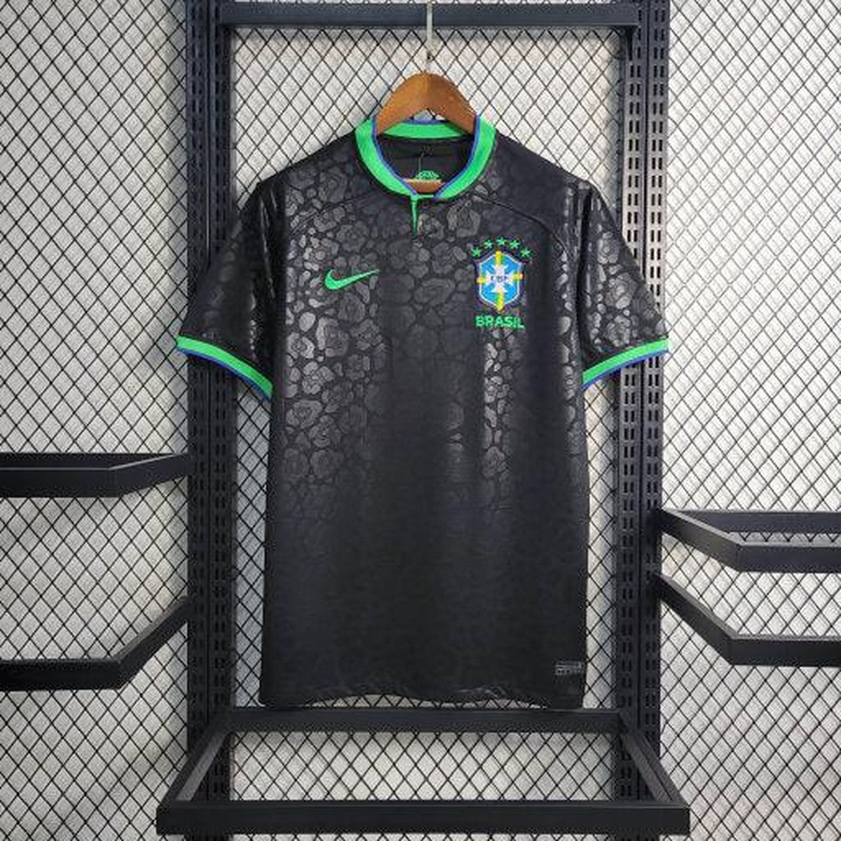 Maillot 22/23 Brésil Leopard Noir