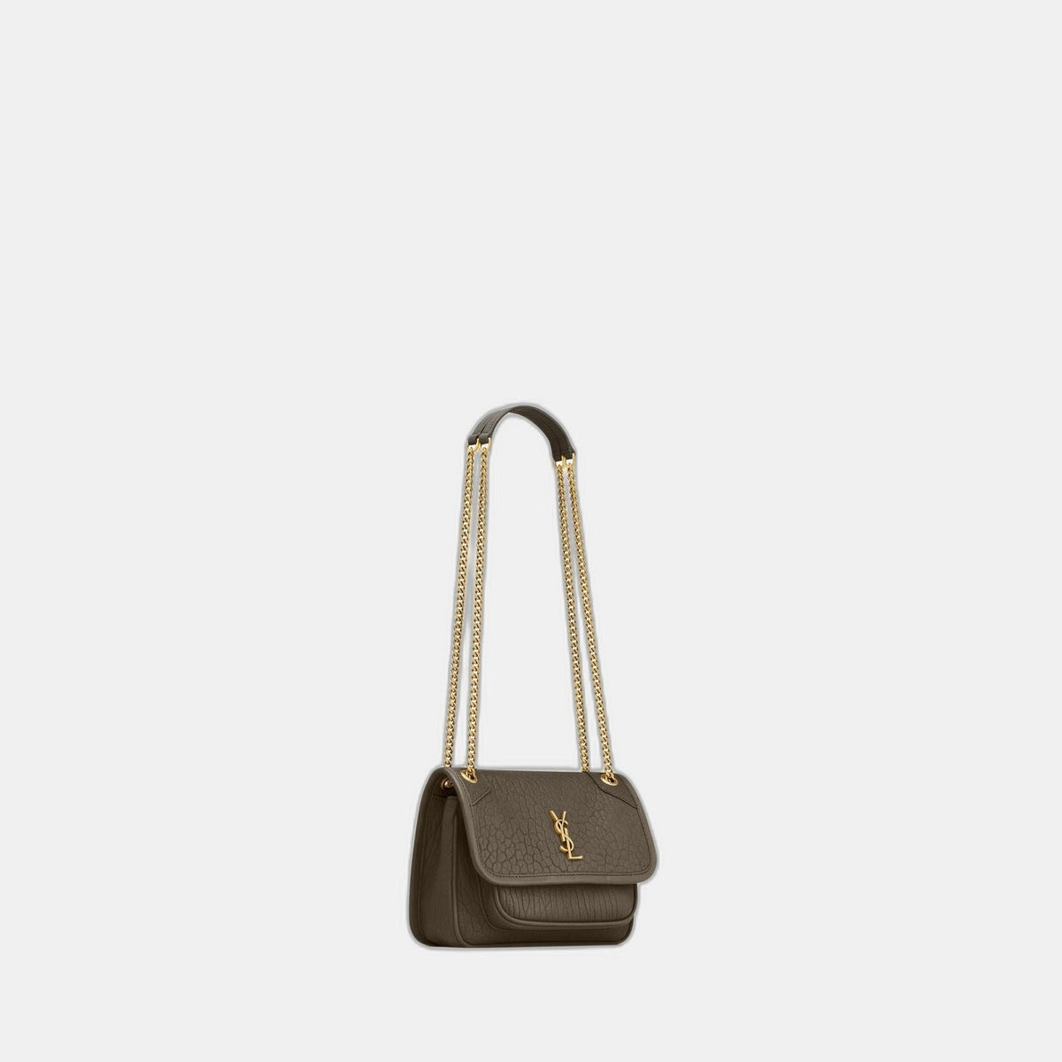 MINI NIKI EN CUIR D'AGNEAU GRAINÉ - YSL