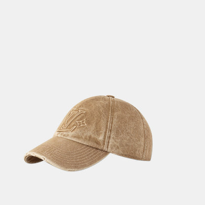 Casquette LV Denim Washed - CASQUETTES