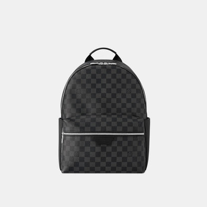 Sac à dos Discovery PM Toile Damier Graphite Noir