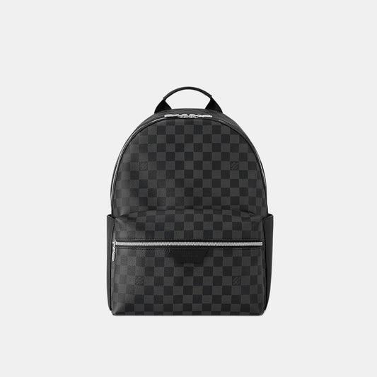 Sac à dos Discovery PM Toile Damier Graphite Noir