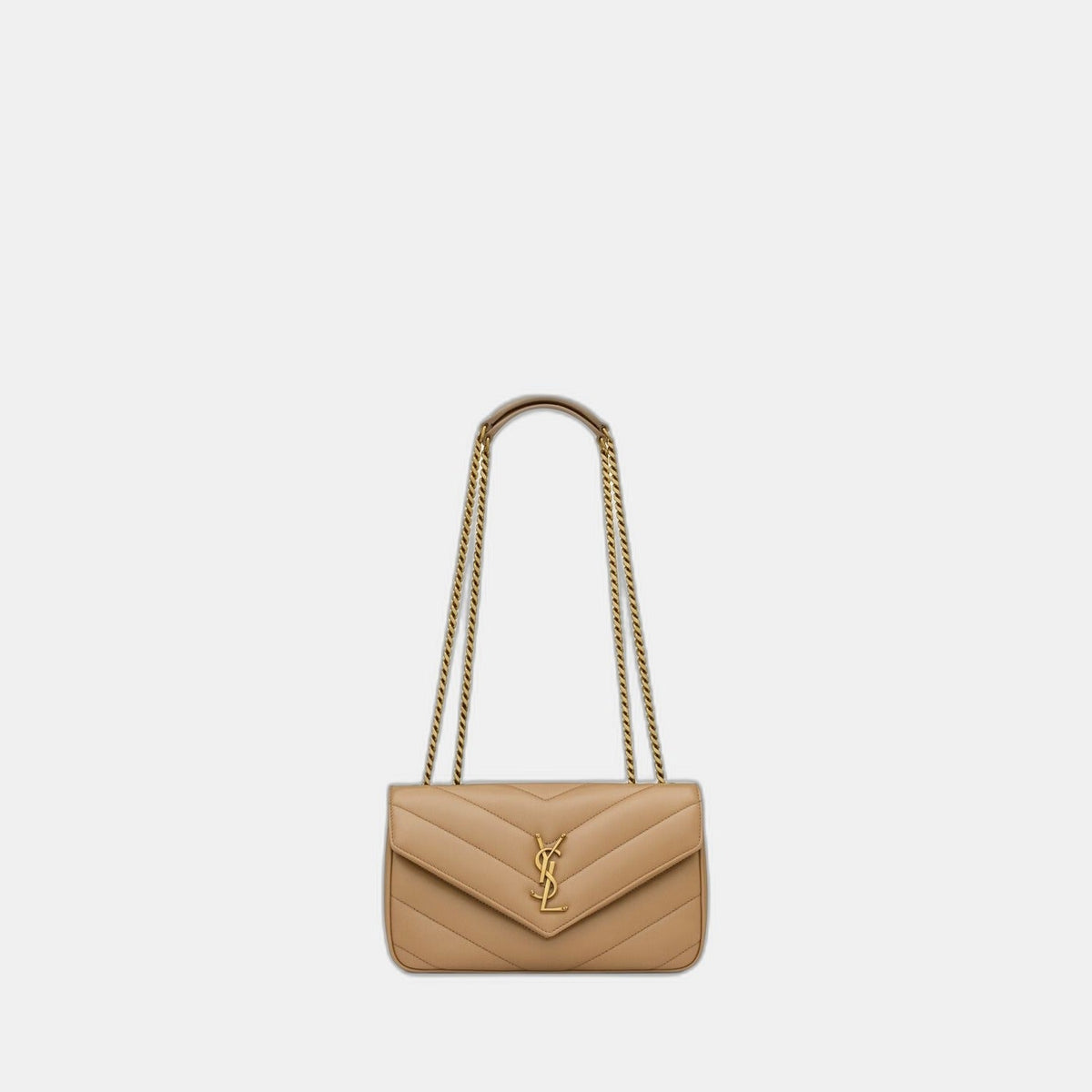LOULOU SMALL EN CUIR MATELASSÉ - YSL