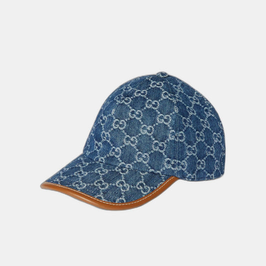 Casquette en denim GG