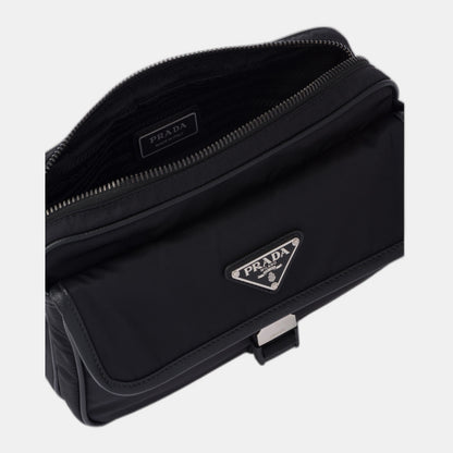 Sac porté épaule en Re-Nylon et cuir Saffiano - #8