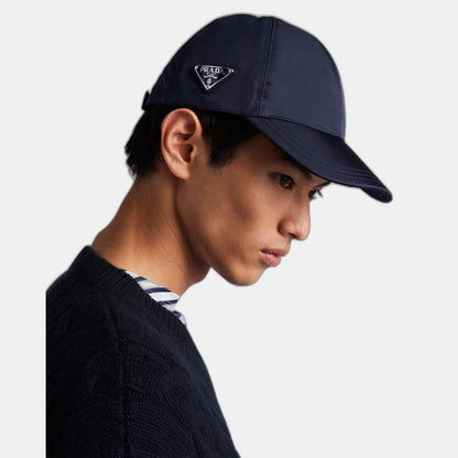 Casquette de baseball en Re-Nylon Bleu