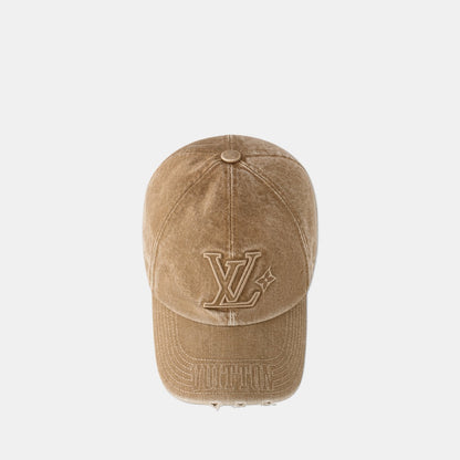 Casquette LV Denim Washed - CASQUETTES