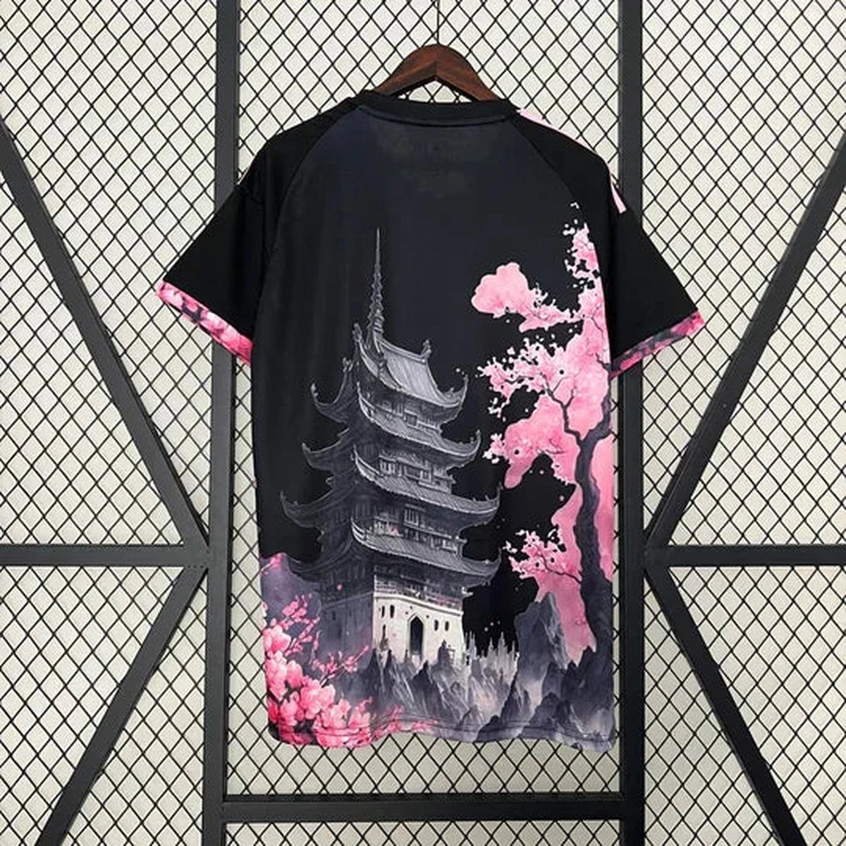 Maillot Japon saison 2023-2024 édition spéciale dragon noir et rose
