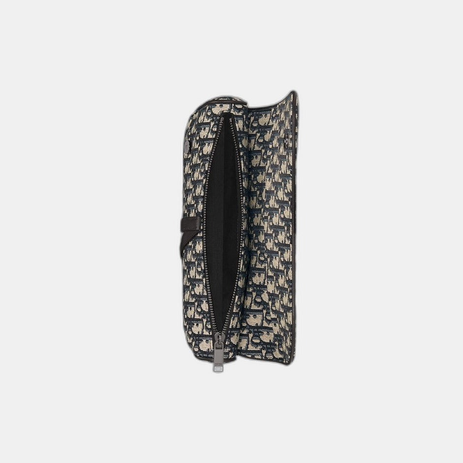 Sac Saddle Noir et Beige