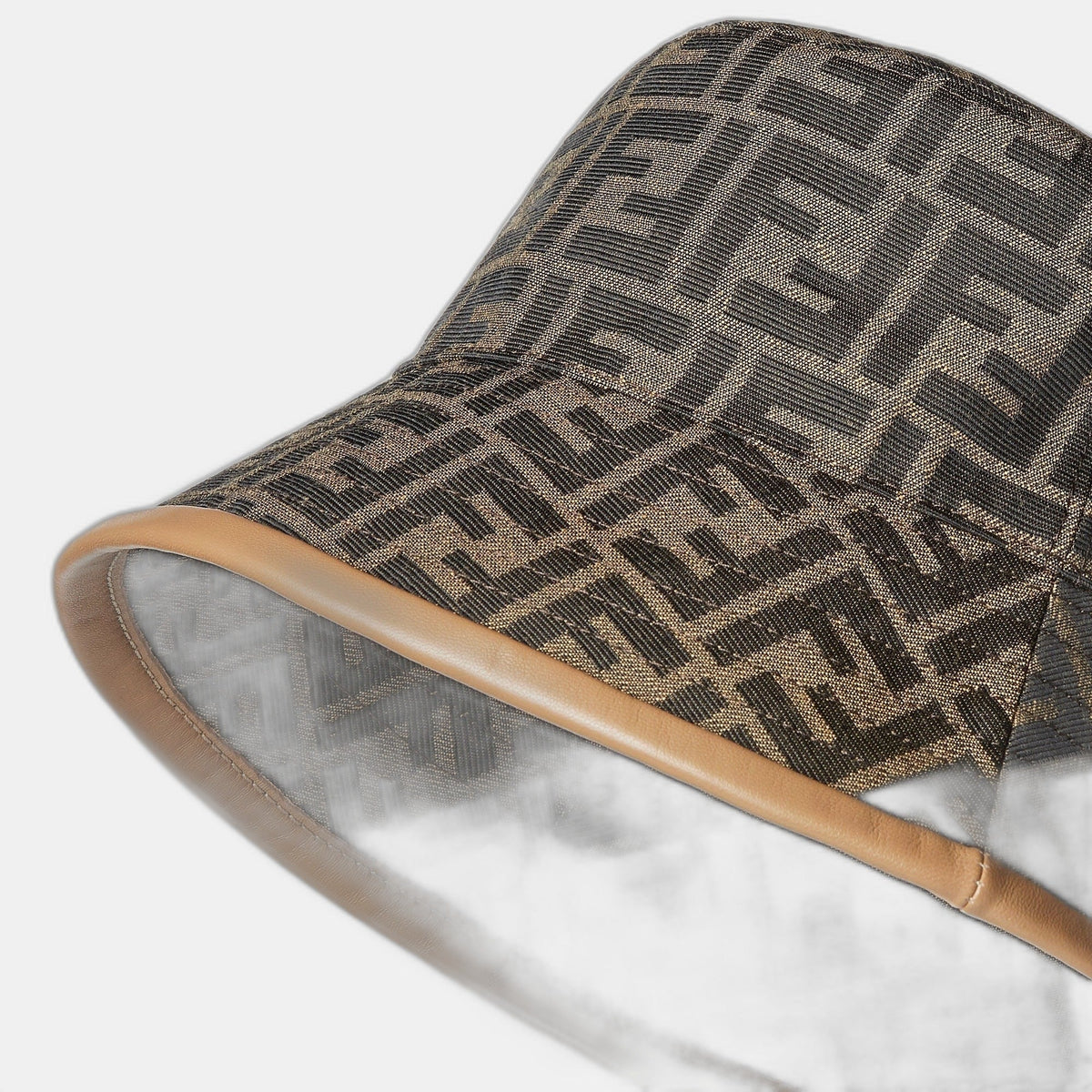 Bob en tissu jacquard FF brun