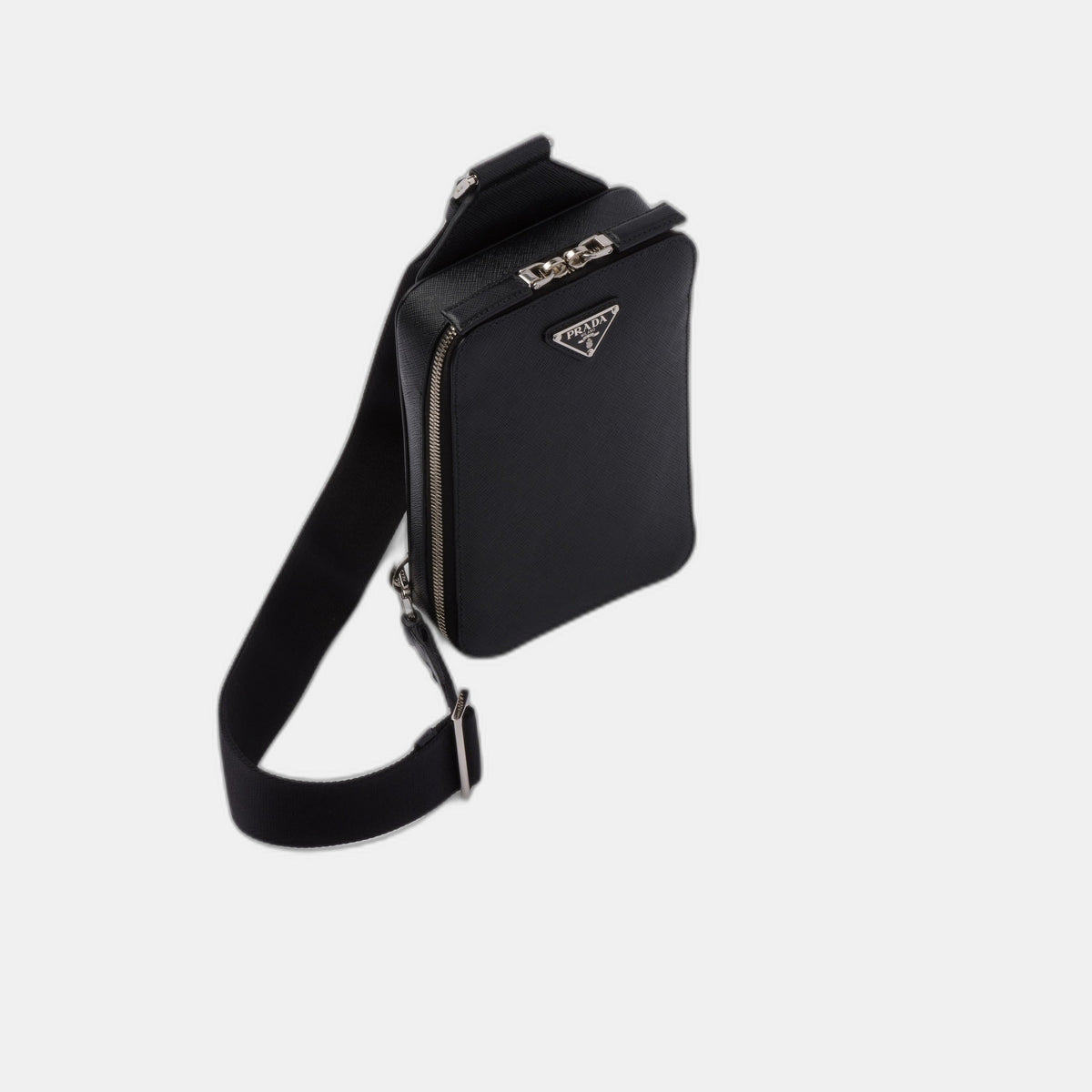 Sac Prada Brique en cuir Saffiano - #3