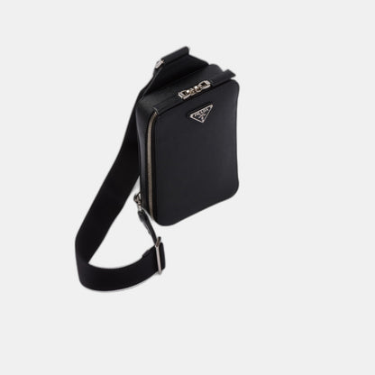 Sac Prada Brique en cuir Saffiano - #3