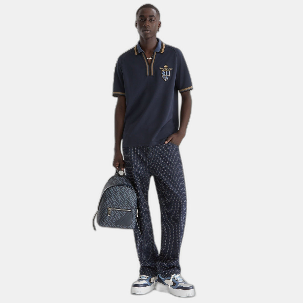 Fendi Chiodo Small Fendi Diagonal