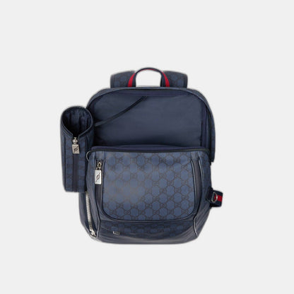 Sac à dos avec détail bande Web moyen format