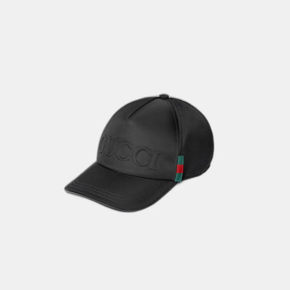 Casquette de baseball en nylon avec logo Gucci