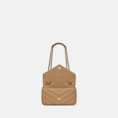 LOULOU SMALL EN CUIR MATELASSÉ - YSL