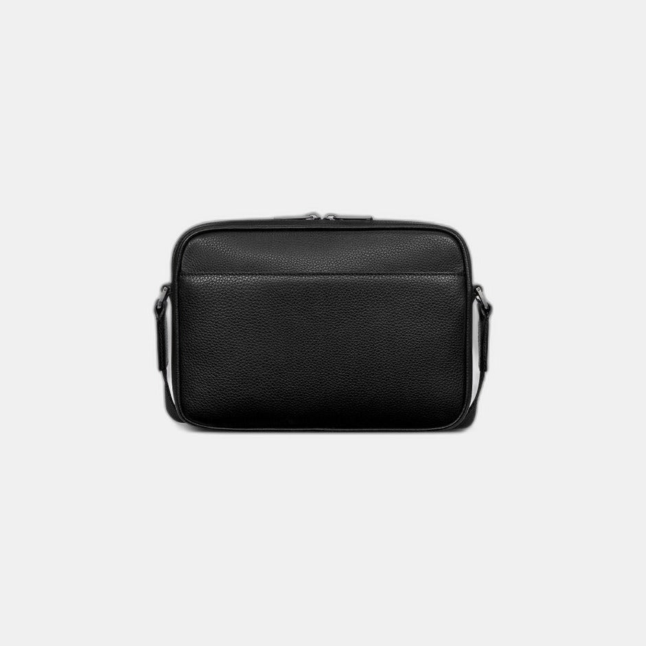 Sac Messenger zippé Rider 2.0 Noir et Beige