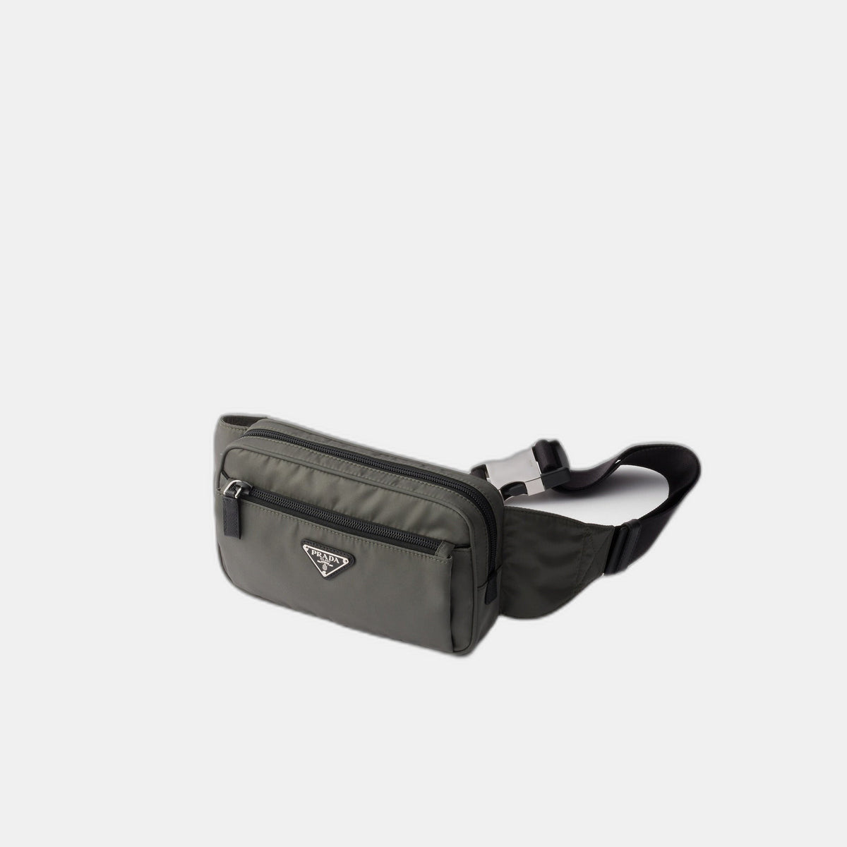 Sac banane en Re-Nylon et cuir Saffiano - #4