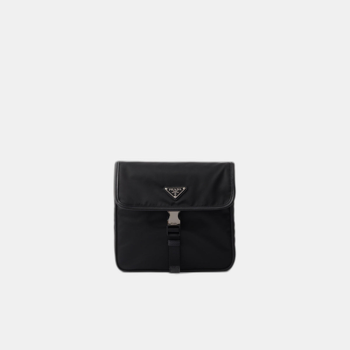 Sac porté épaule en Re-Nylon et cuir Saffiano - #13
