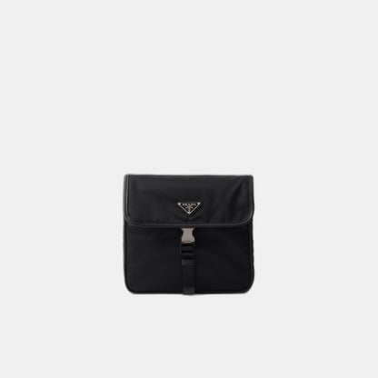 Sac porté épaule en Re-Nylon et cuir Saffiano - #13