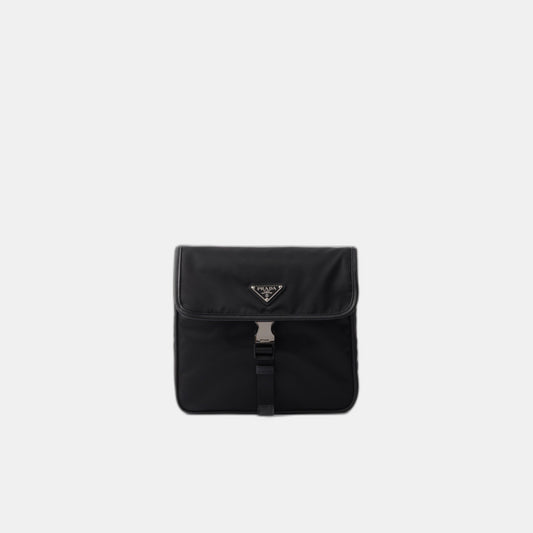 Sac porté épaule en Re-Nylon et cuir Saffiano - #13