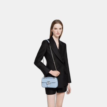 Sac à épaule GG Marmont petit format - #4