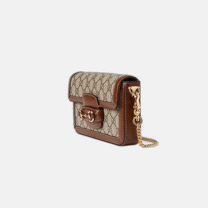 Sac à épaule Gucci Horsebit 1955 petit format
